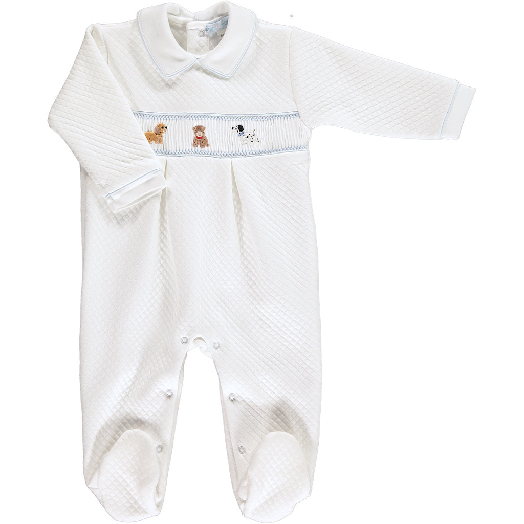 Puppy Dogs Smocked Sleepsuit